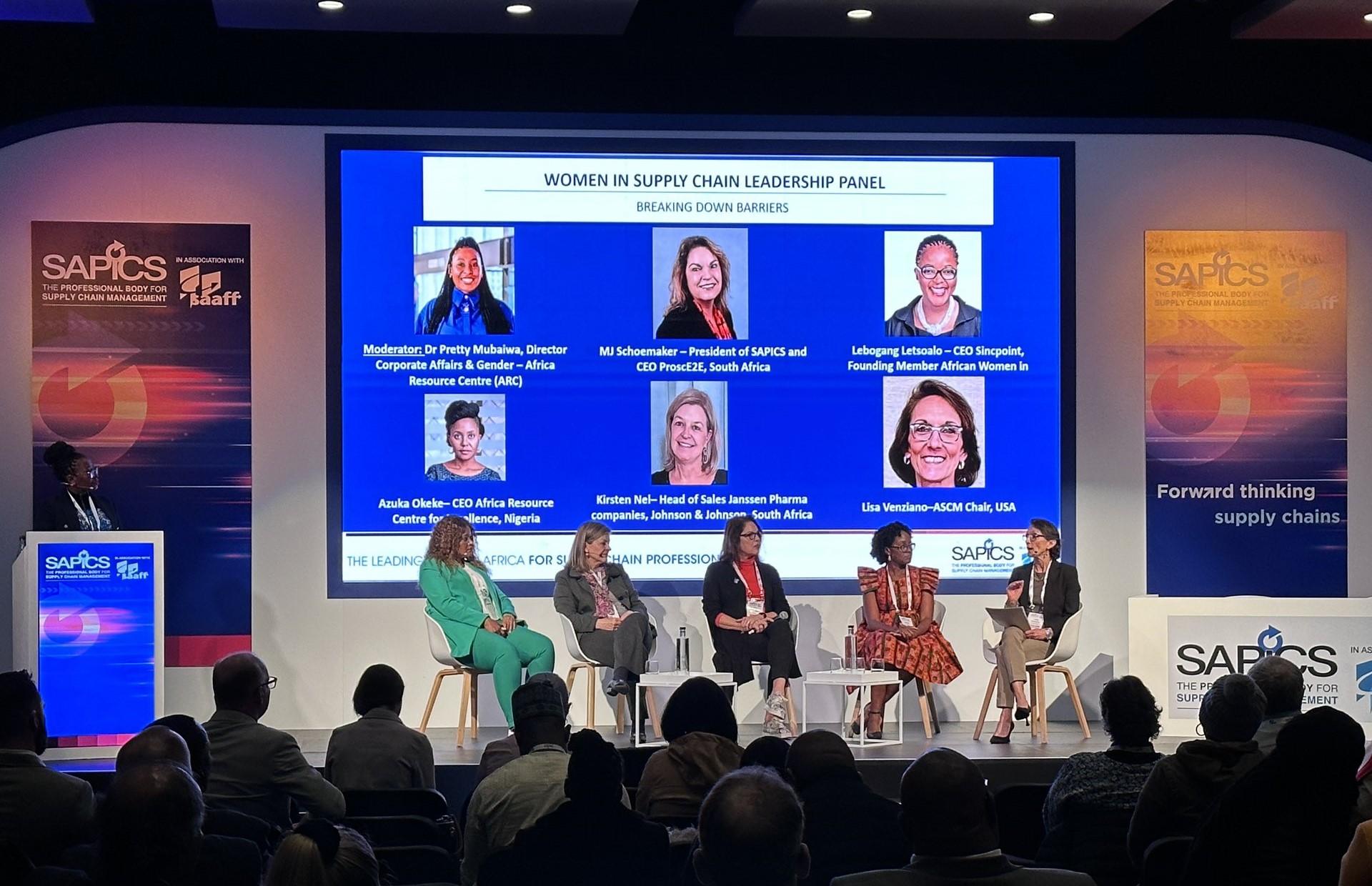 Women in supply chain panel at SAPICS 2023