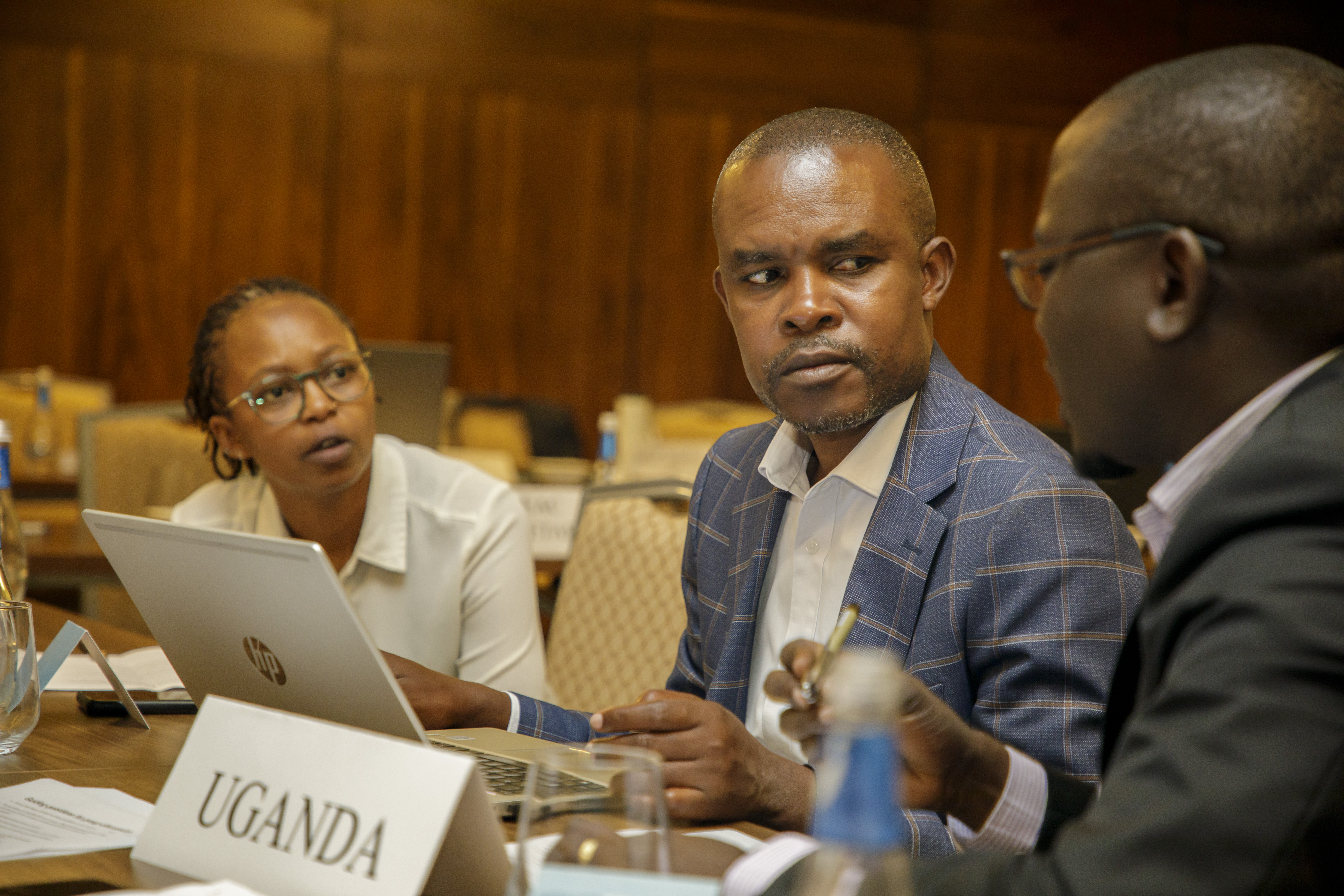 Participants from Uganda at the East Africa Community professionalisation meeting held in Rwanda in June 2023