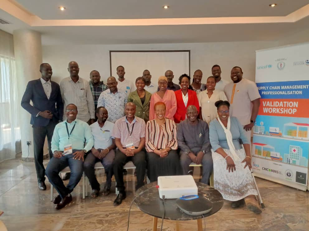 South Sudan central medical stores during the initial professionalisaton workshop