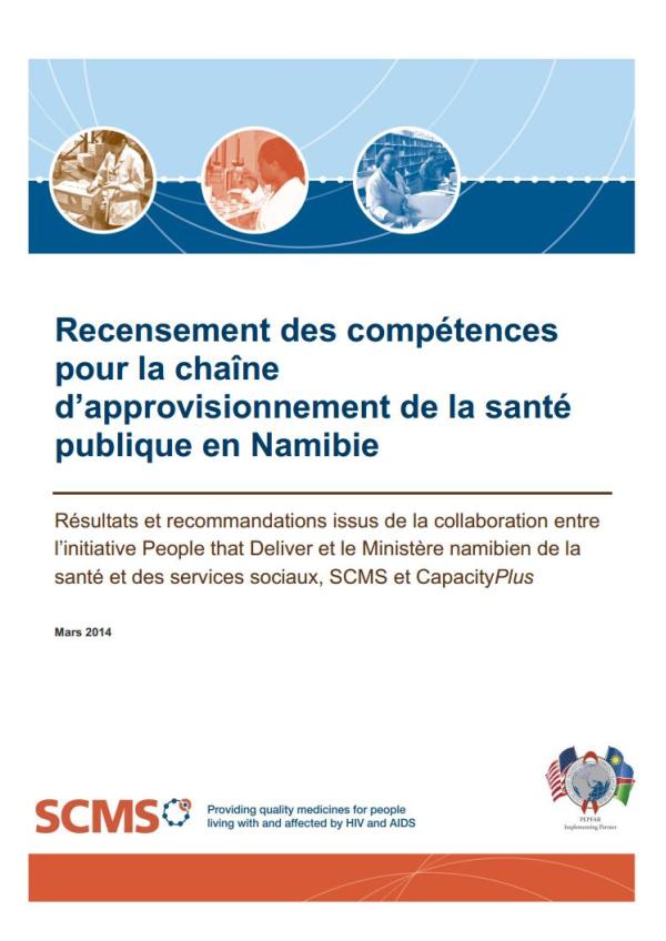 Recensement des compétences pour la chaîne d’approvisionnement de la santé publique en Namibie